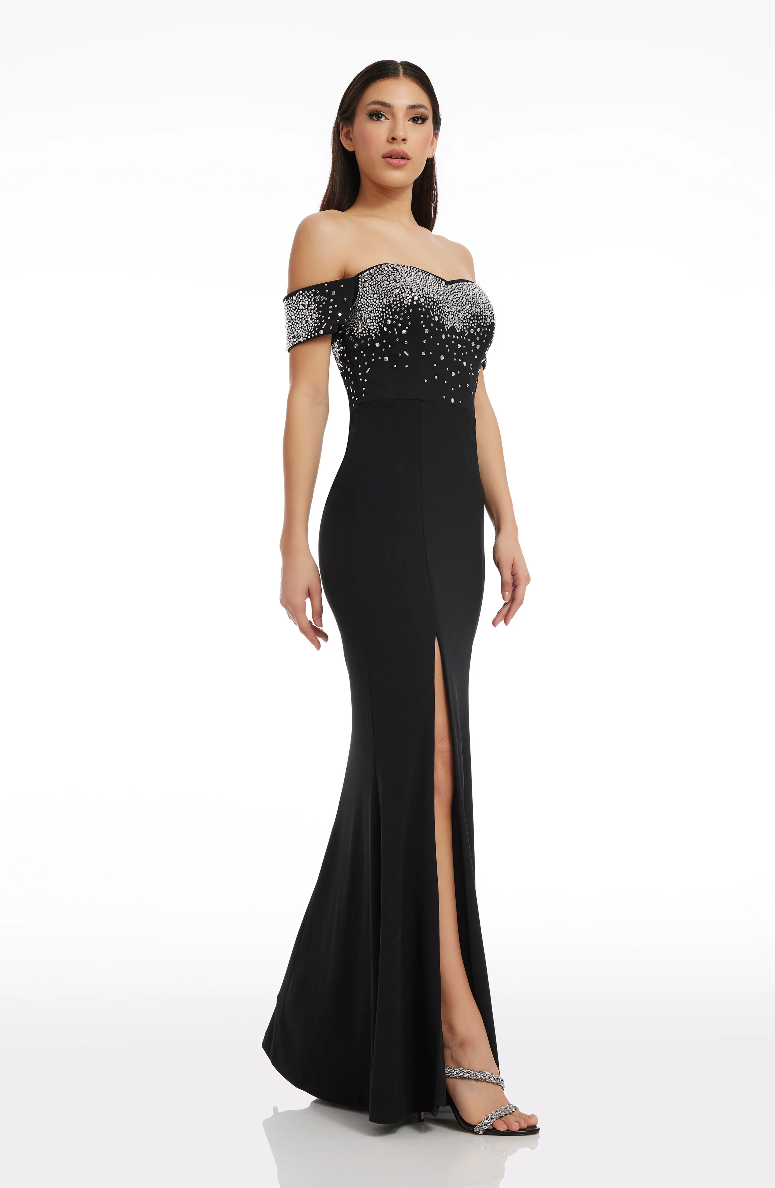 Logan Beaded Gown - Image 3