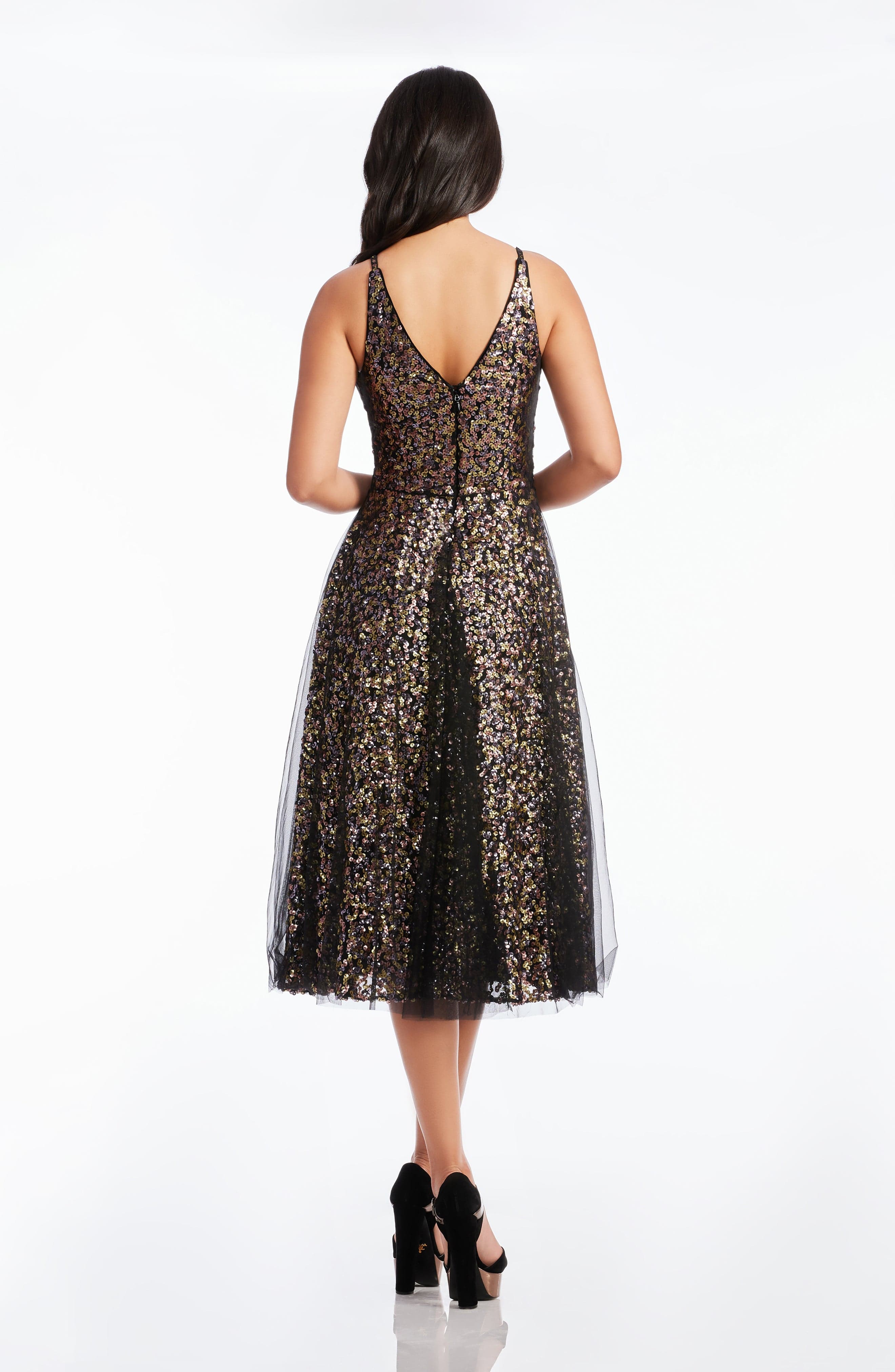 Courtney Scattered Sequin Dress - Image 3