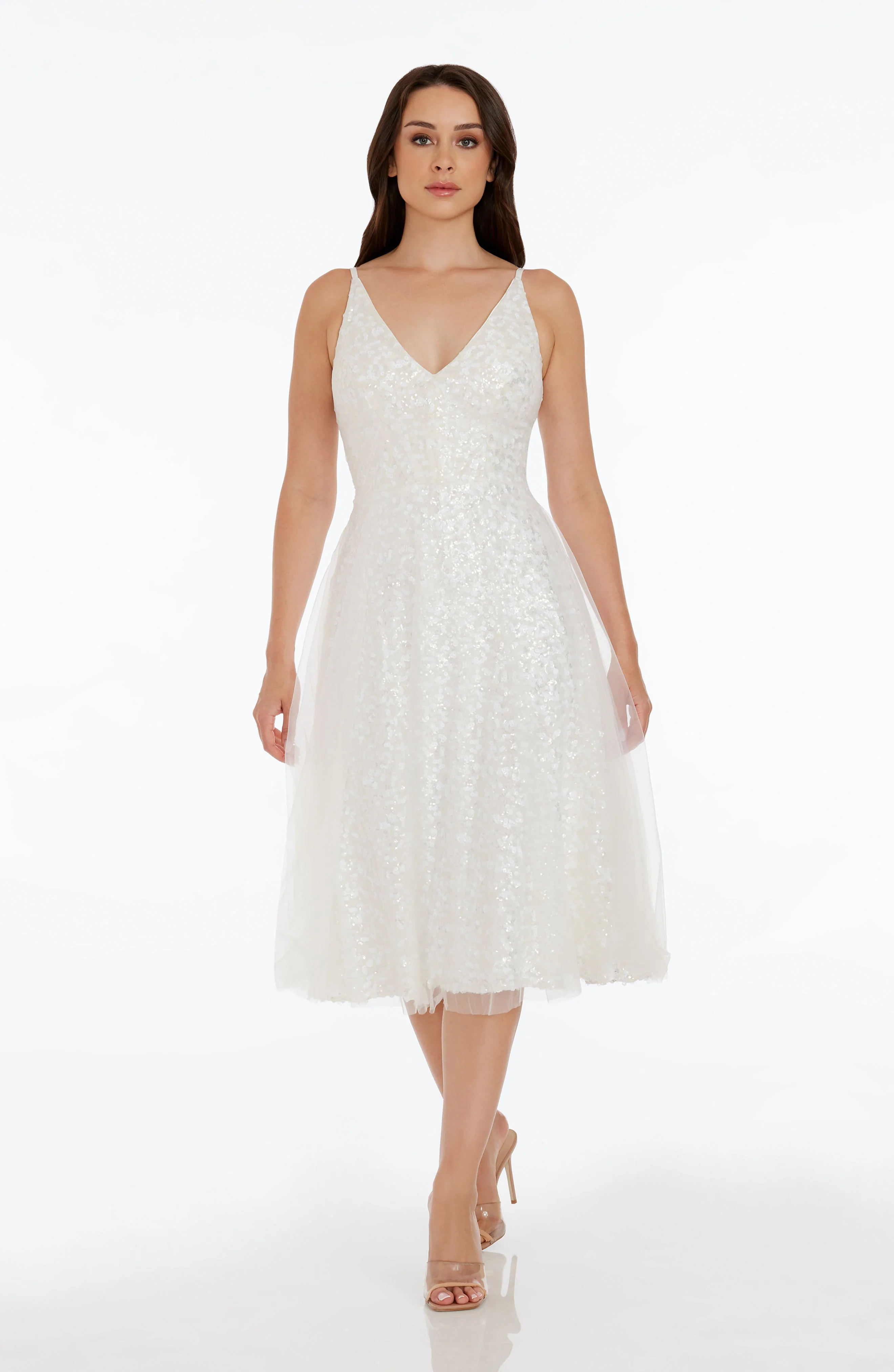 Courtney Scattered Sequin Dress - Image 4