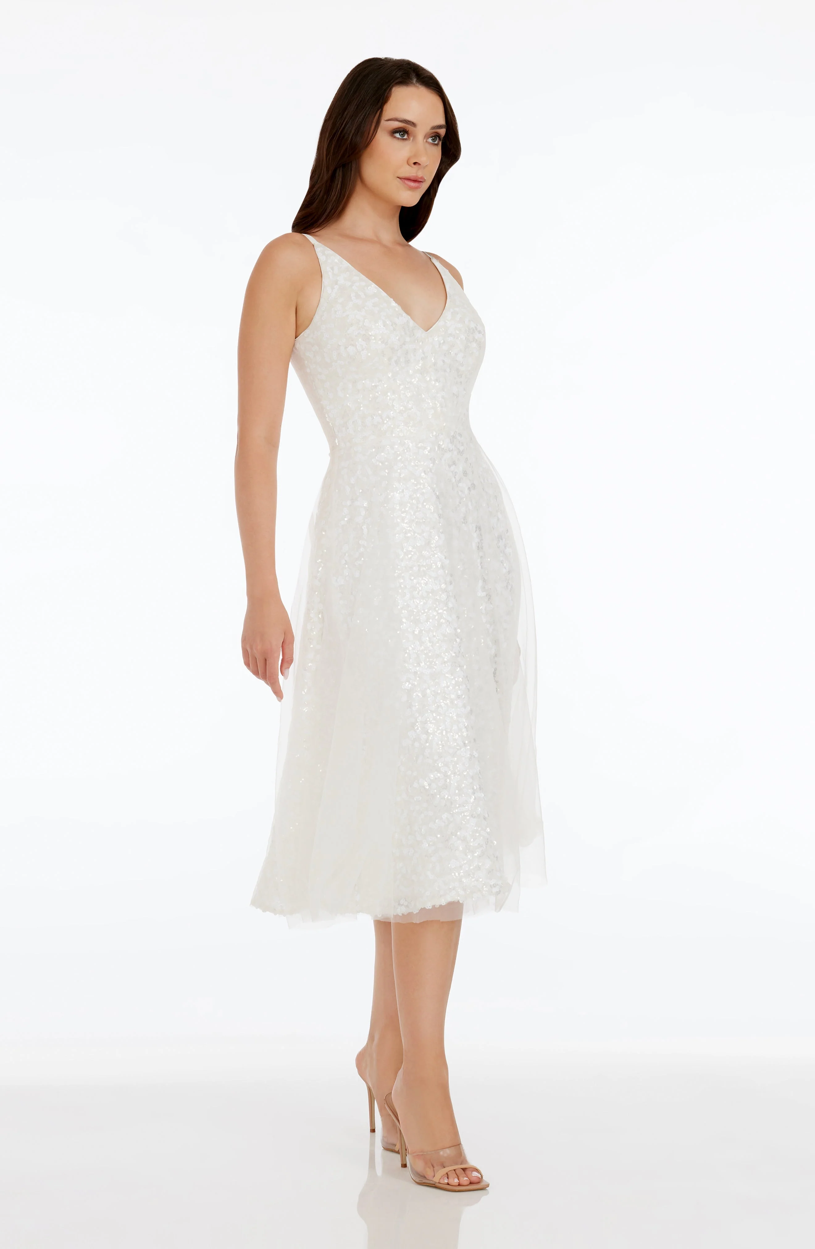 Courtney Scattered Sequin Dress - Image 6