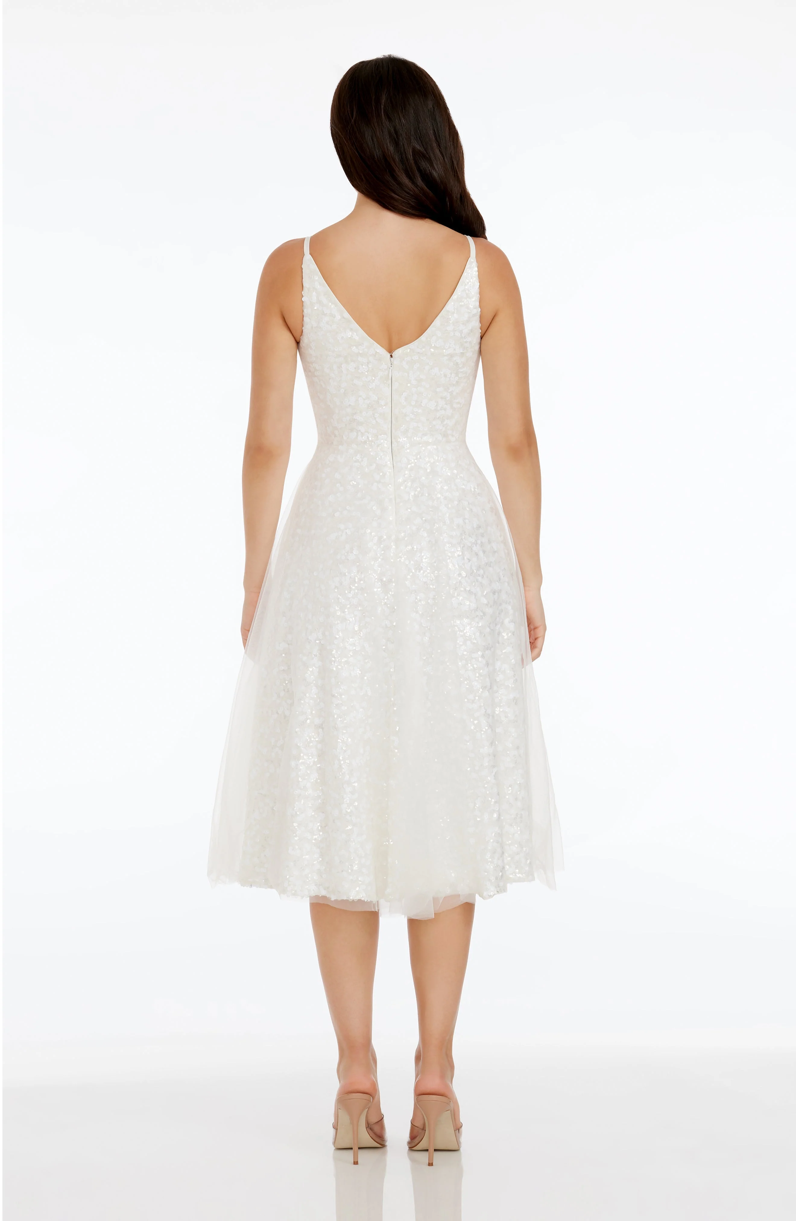 Courtney Scattered Sequin Dress - Image 7