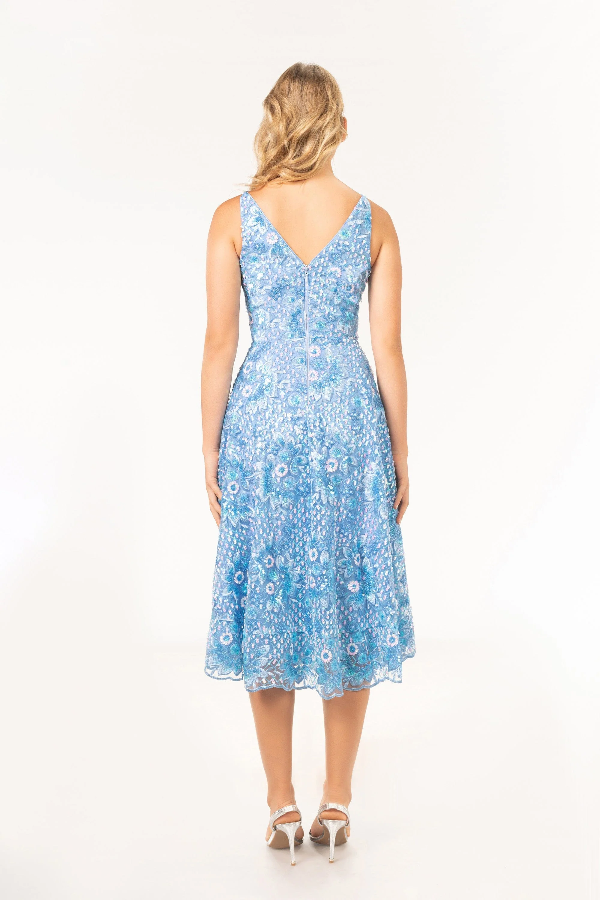 Elisa Pailette Sequin Dress - Image 3