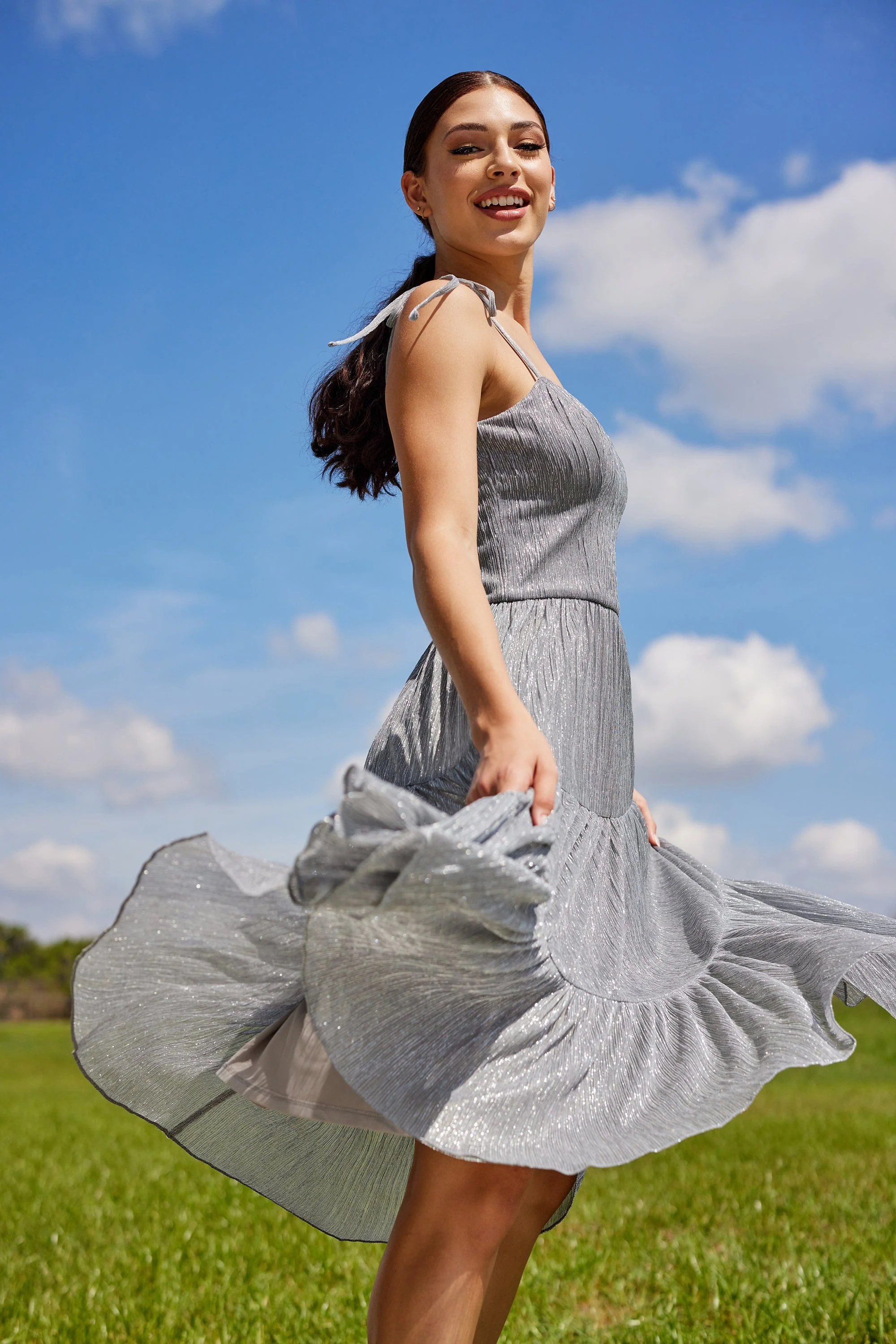 Dream Metallic Dress - Image 4