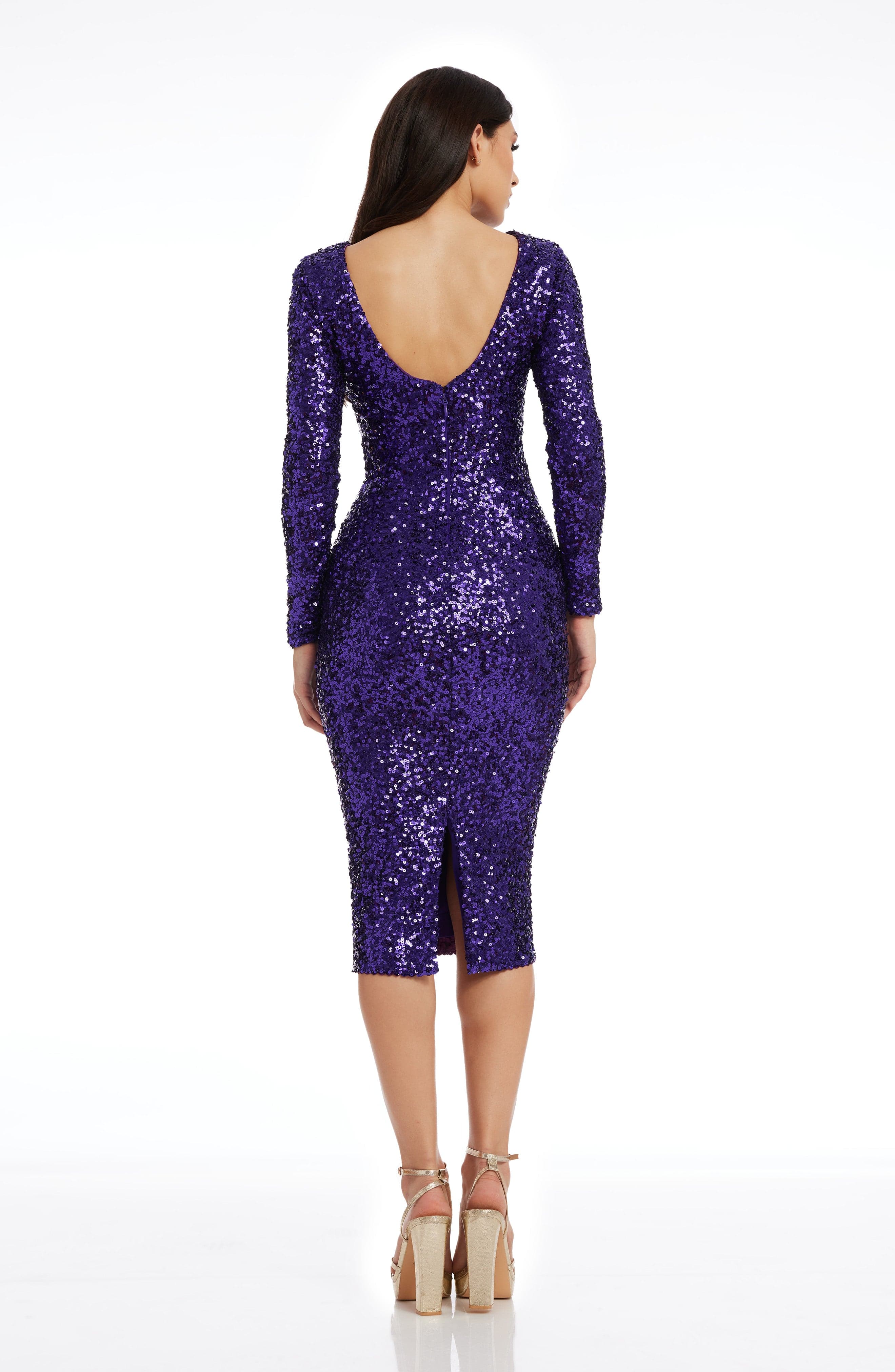 Emery Sequin Dress - Image 33