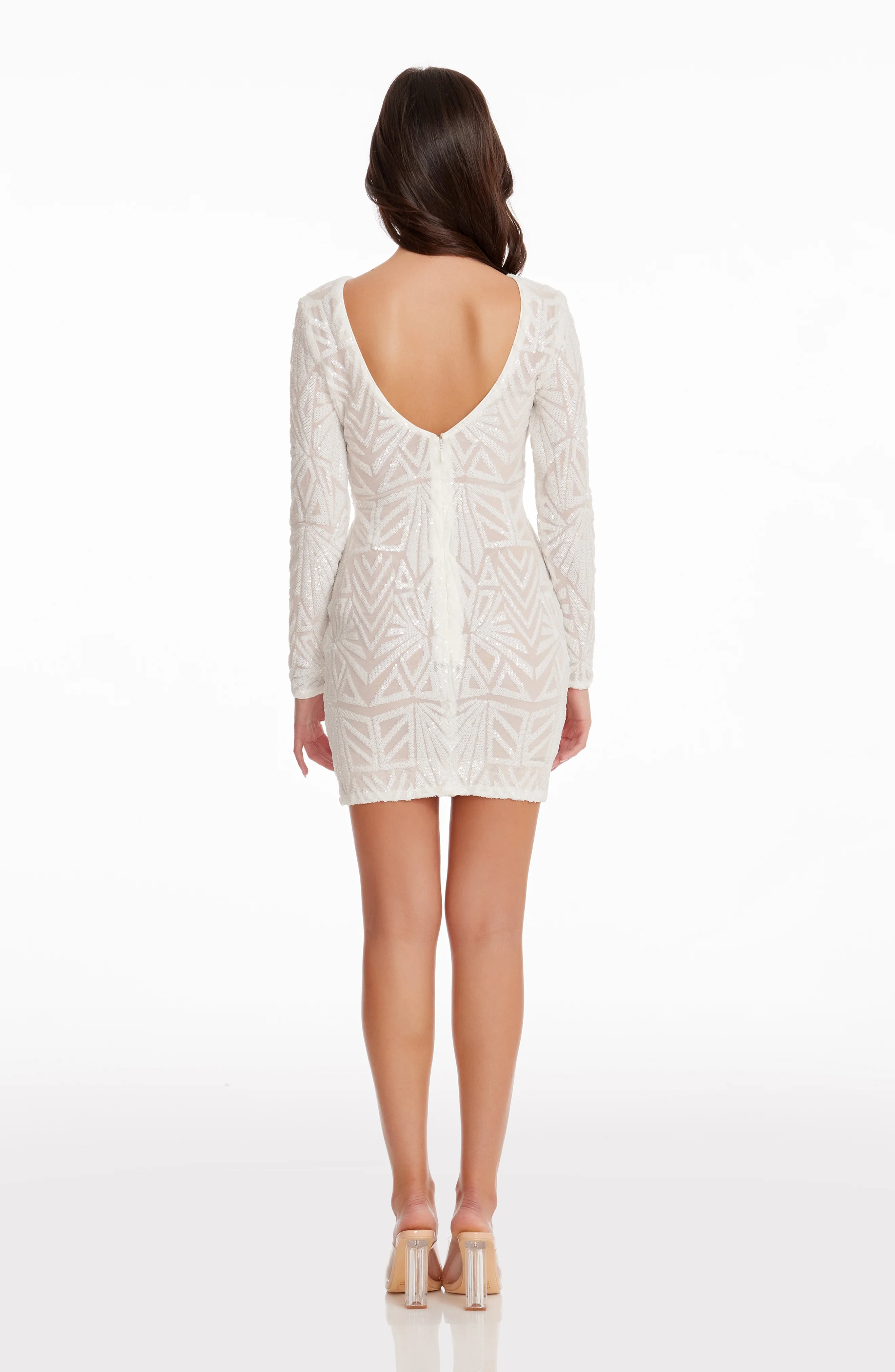 Lola Art Deco Sequin Dress - Image 3